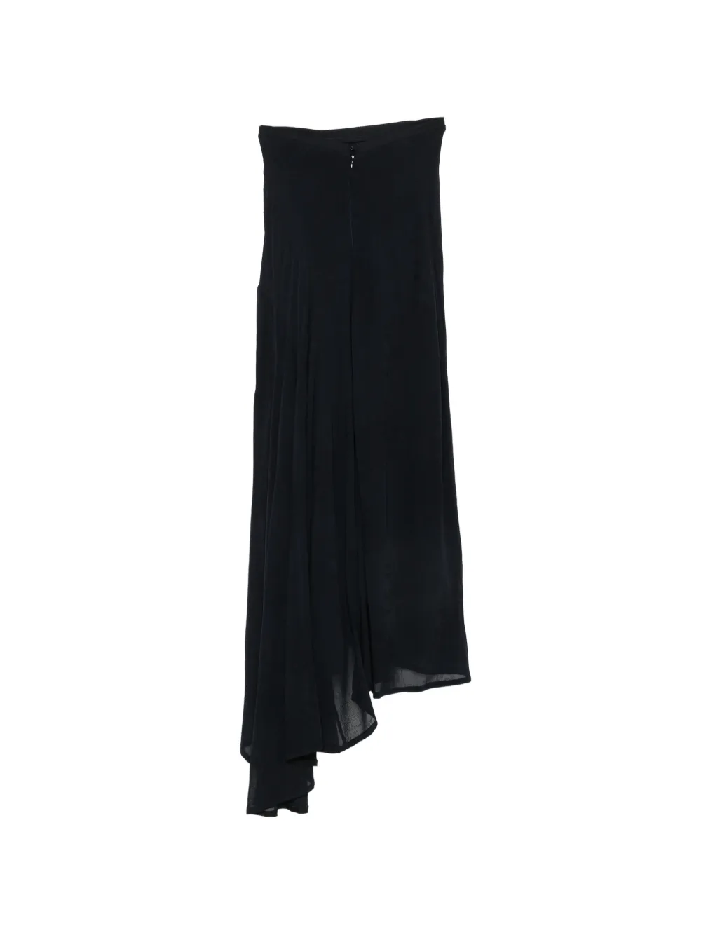 Marc Le Bihan Asymmetrische rok met bloemen jacquard Blauw