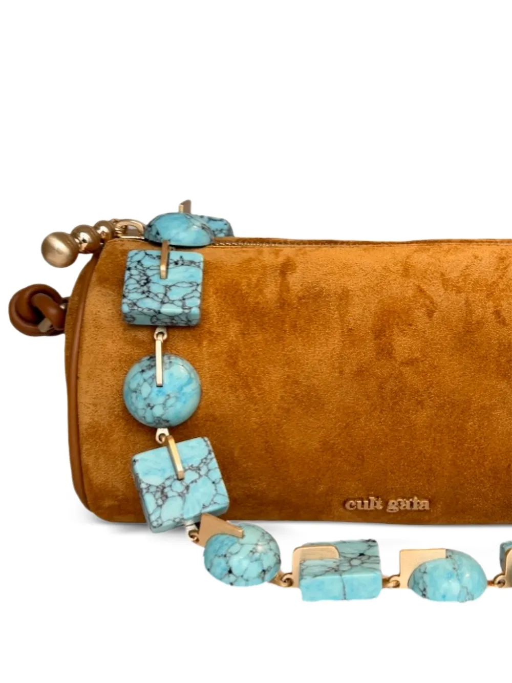 Cult Gaia Zozina Shoulder Bag | Brown | FARFETCH