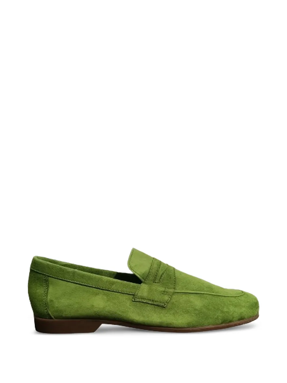 ANTICA CUOIERIA penny-slot loafers - Verde