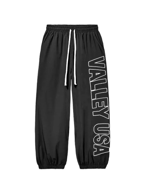 Vale elasticated-waistband track pants
