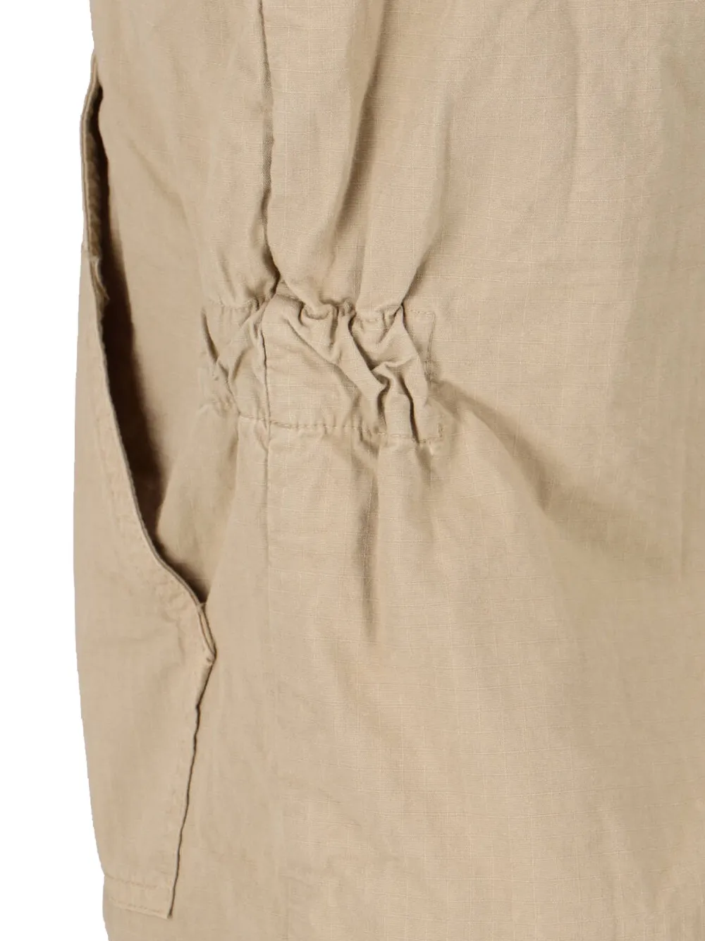 Roy Rogers x Engineered Garments gilet met capuchon en rits Beige