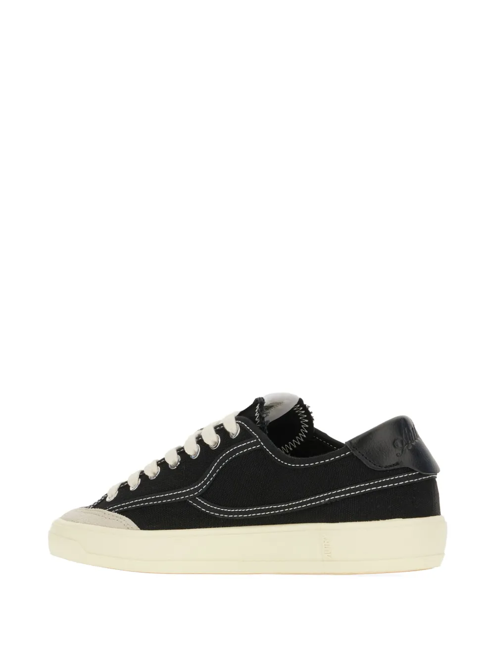 Autry Sneakers met contrasterende stiksels Zwart