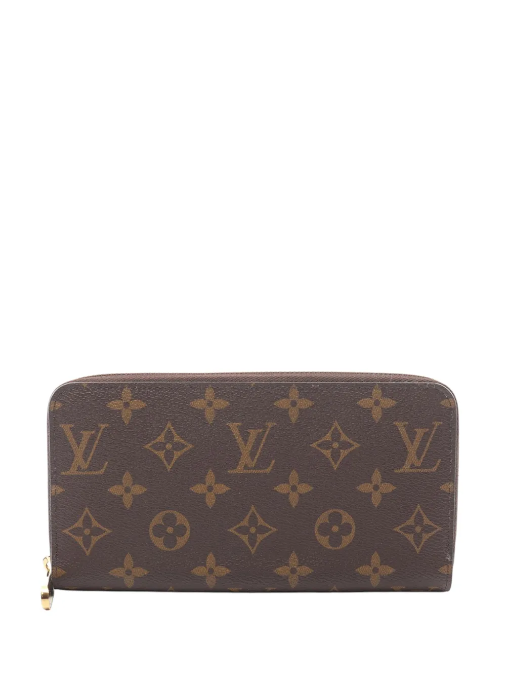 Louis Vuitton Pre-Owned 2021-2026 Monogram Zippy Wallet long wallets - Braun