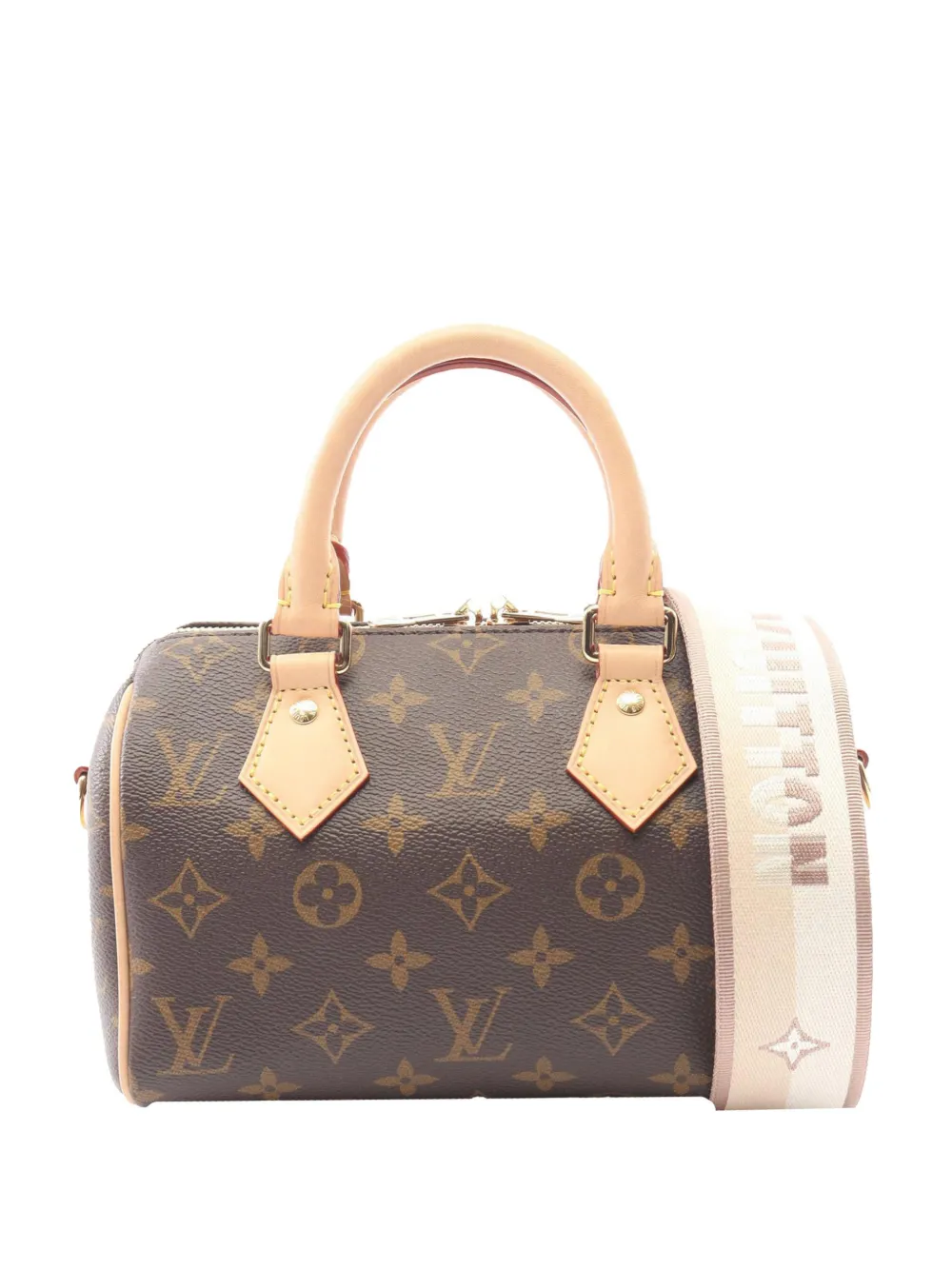 Louis Vuitton Pre-Owned 2021-2026 Monogram Speedy Bandouliere 20 satchel - Braun