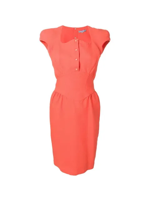 Thierry Mugler Pre-Owned vestido lápiz 1990