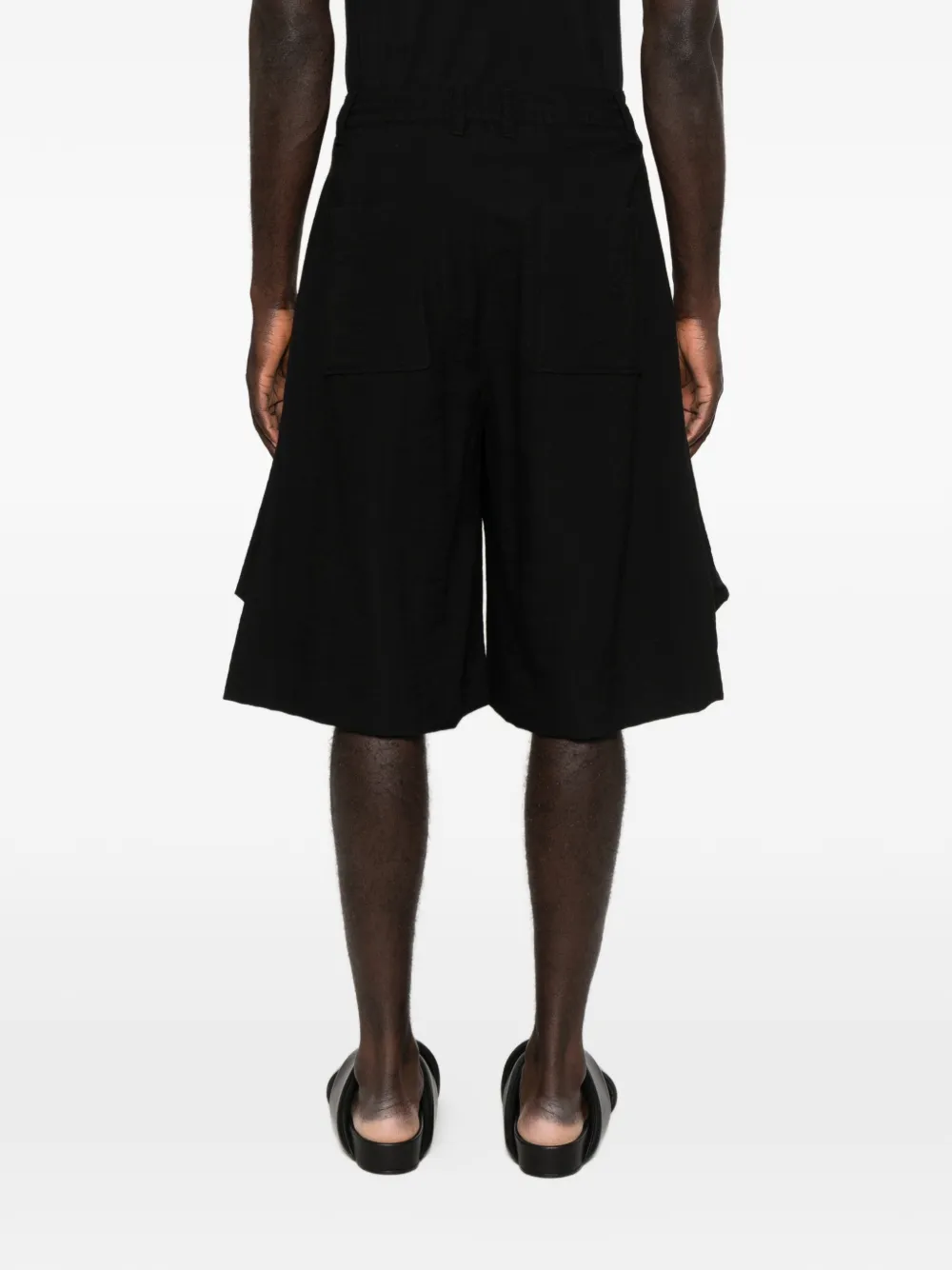 SONGZIO Shorts met knoopsluiting Zwart