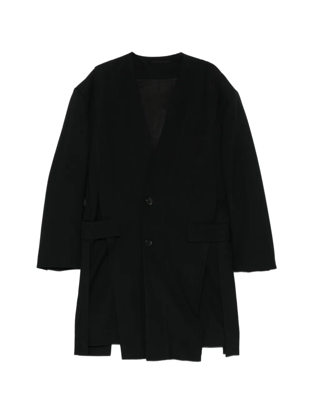 SONGZIO chest-pocket coat - Nero