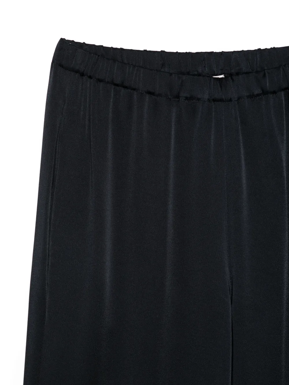 Antonelli Tiere elastische broek met wijde pijpen Zwart
