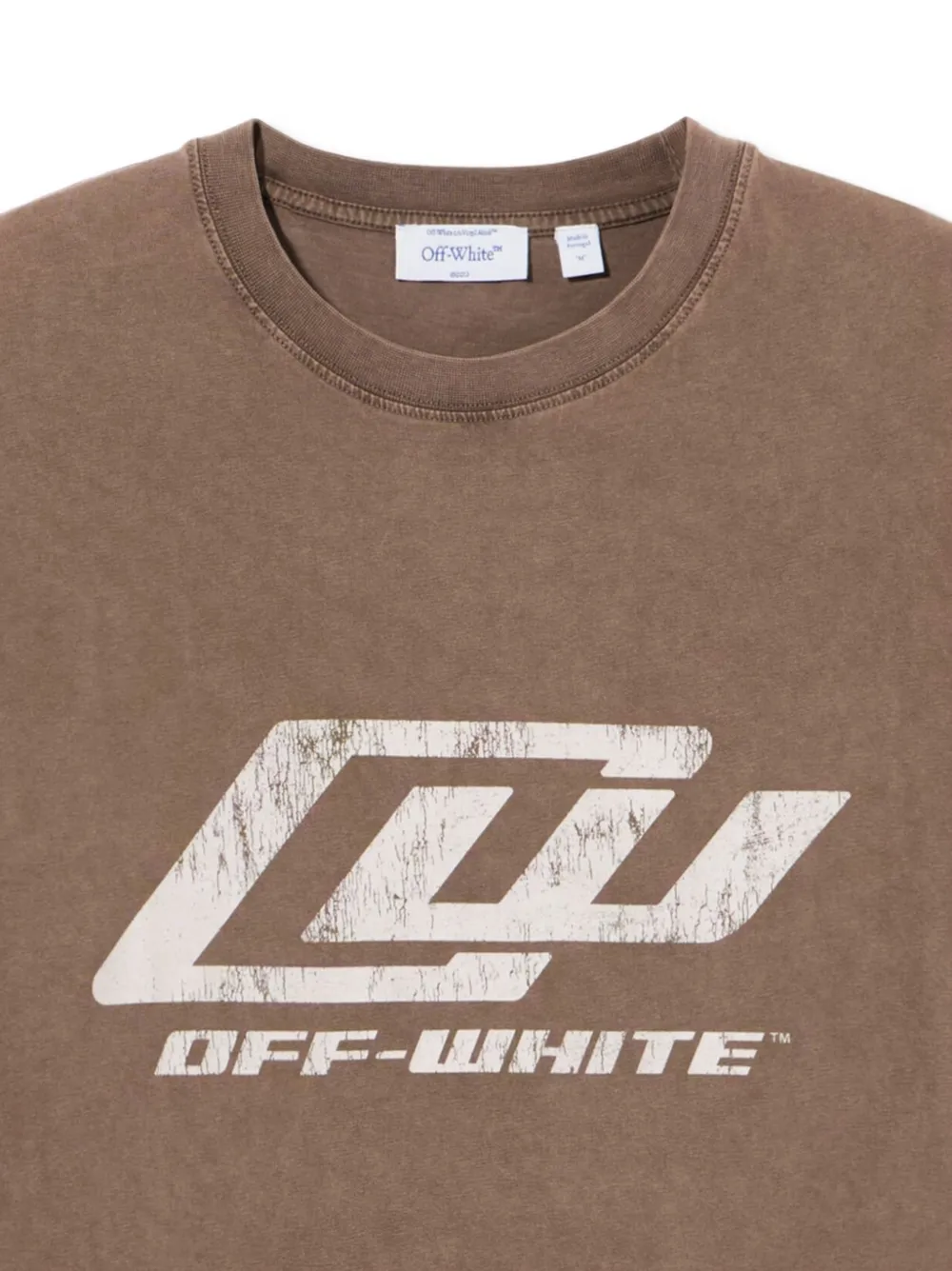 Off-White OWR 스케이트 페이드 그래픽 티셔츠 | 티셔츠