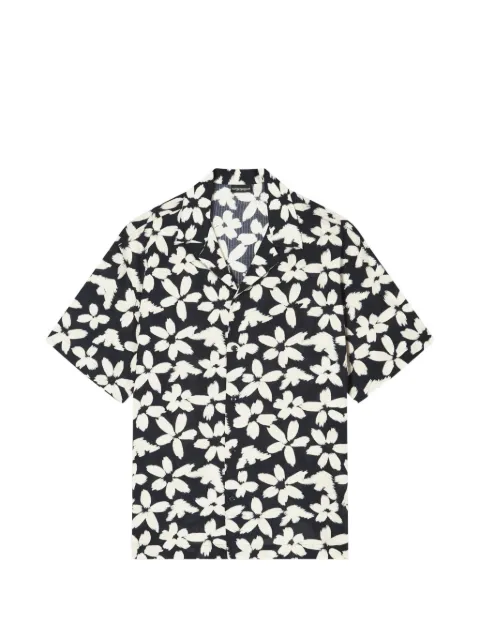 Emporio Armani floral beachwear shirt