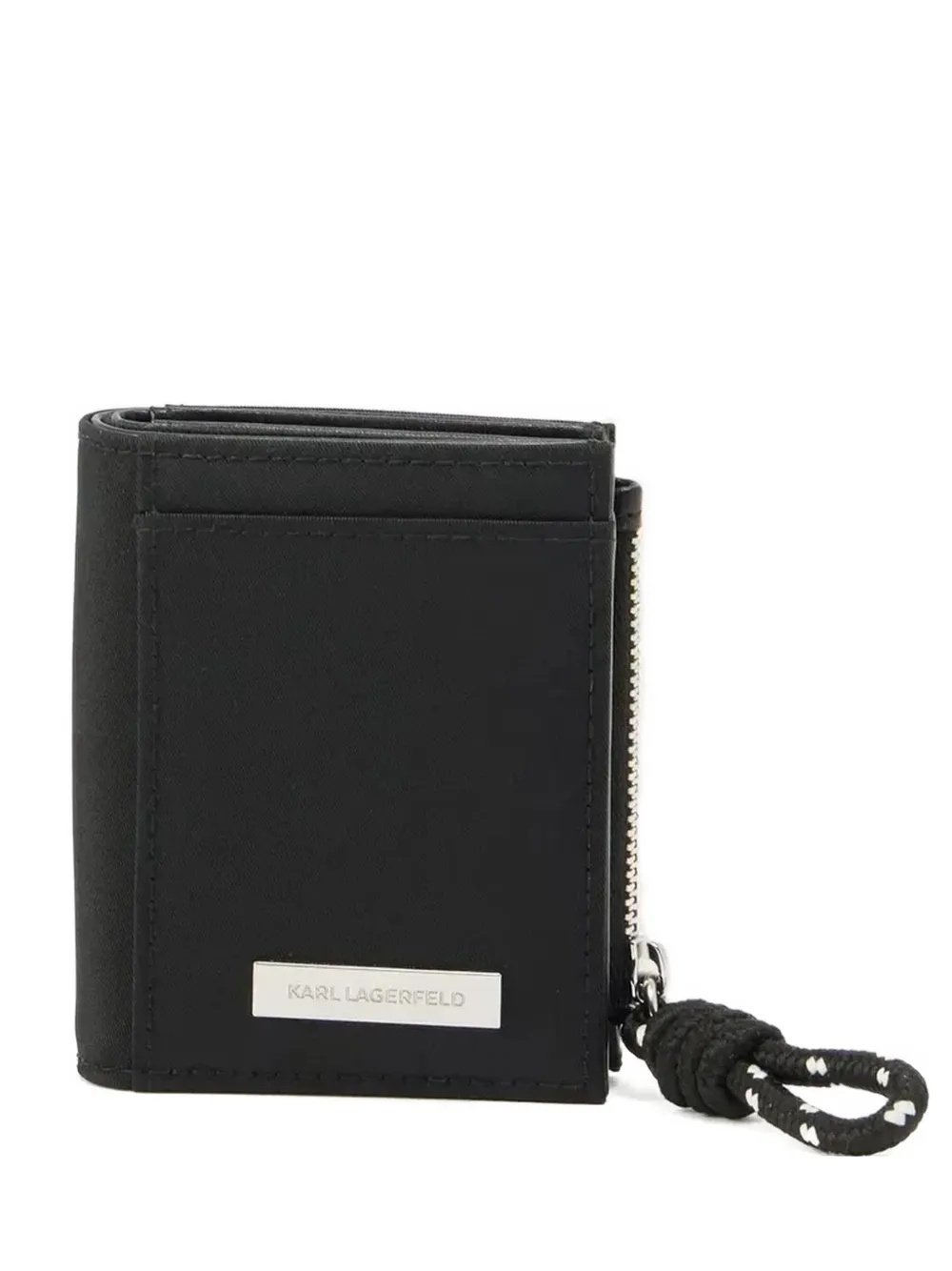 Karl Lagerfeld small Ikon bifold wallet - Nero