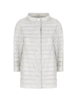 Herno フーデッド パデッドジャケット | ホワイト | FARFETCH JP