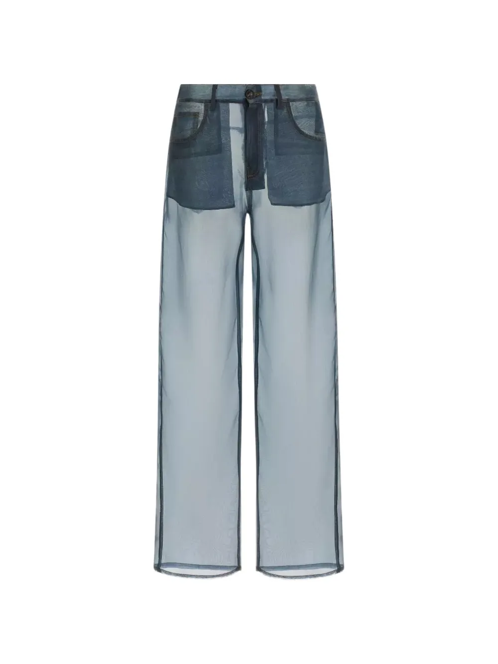 Haikure Bonnie silk jeans - Blu