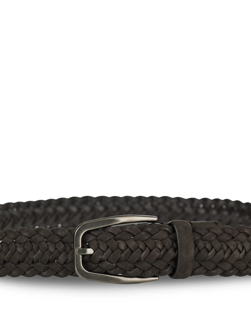 Zegna Gevlochten riem Bruin