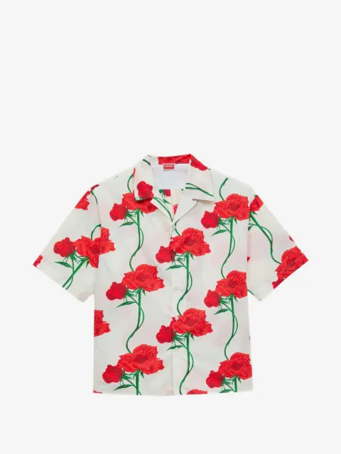 Kenzo chemise hawaïenne Archive Rose