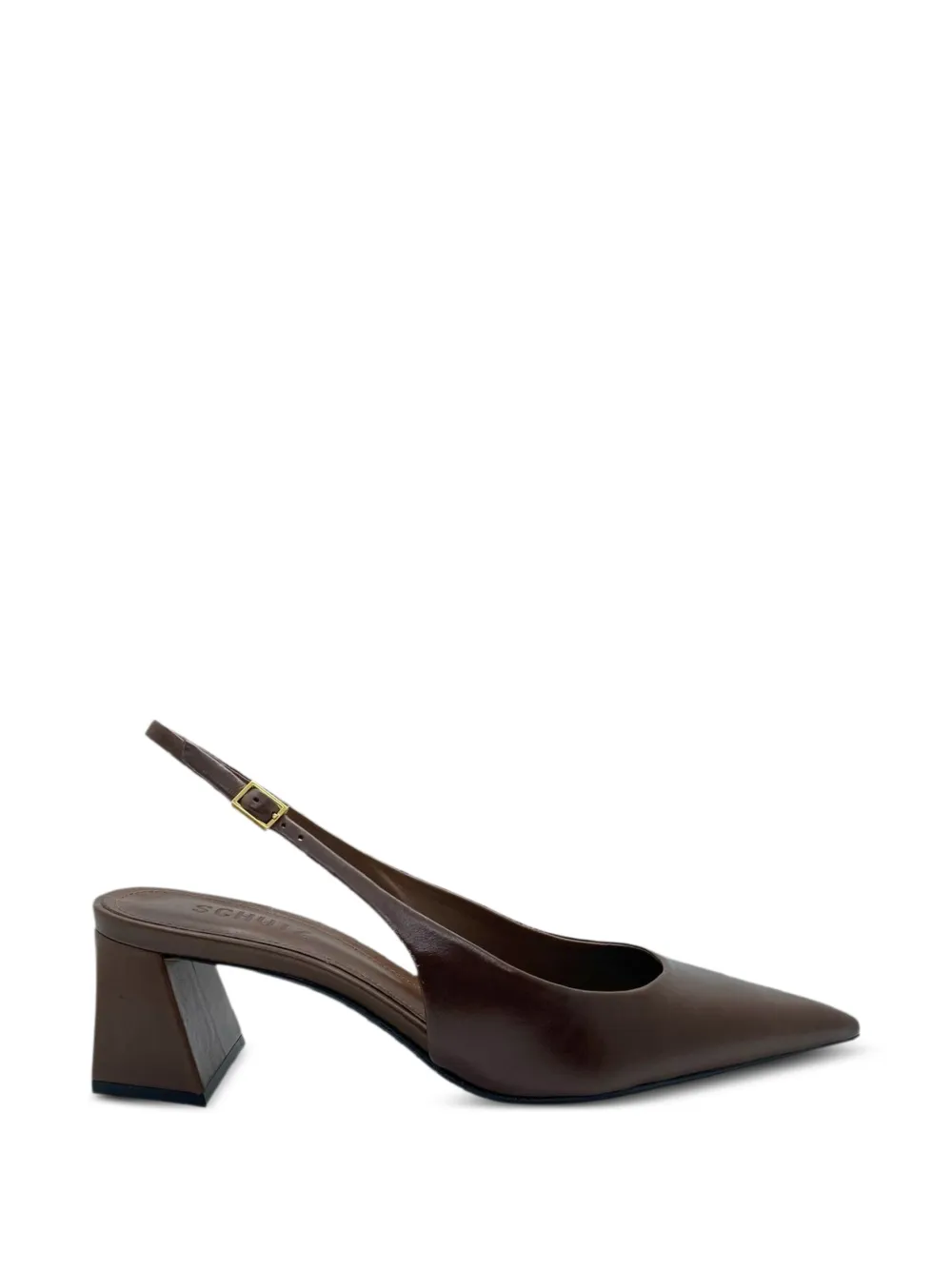 Schutz slingback point-toe pumps - Marrone