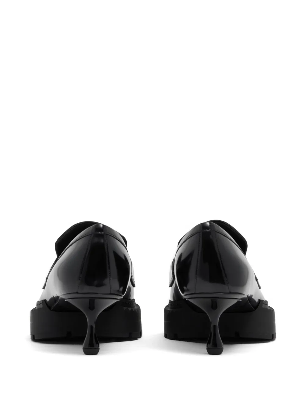 Noir Kei Ninomiya x Jimmy Choo 30 mm Maxi loafers Zwart