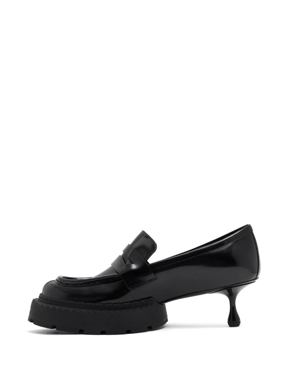 Noir Kei Ninomiya x Jimmy Choo 30 mm Maxi loafers Zwart
