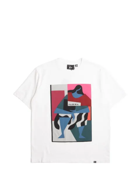 BY PARRA Reading the Square cotton T-shirt