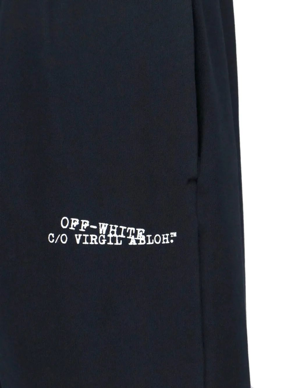 Off-White Trainingsbroek met logoprint Zwart