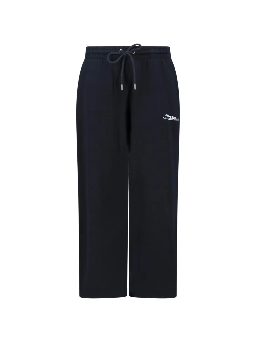 Off-White logo-print track pants - Nero