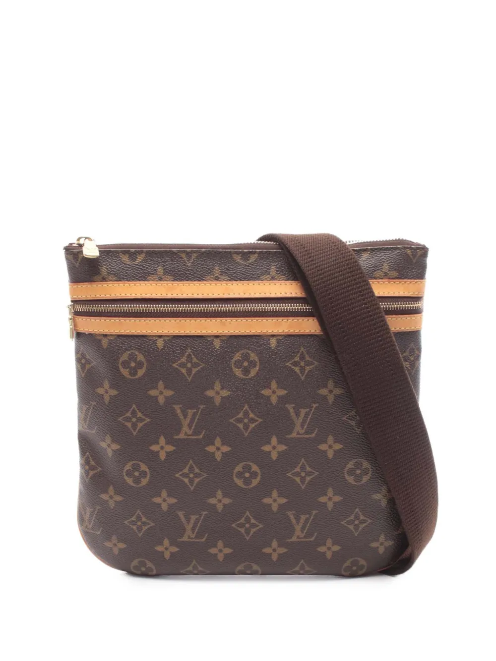 Louis Vuitton Pre-Owned 2005 Monogram Bosphore Pochette crossbody bag - Braun