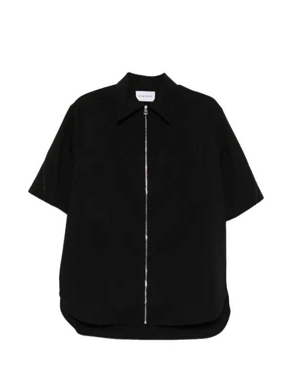 Givenchy ジップアップロゴ スウェットシャツ | ブラック | FARFETCH JP