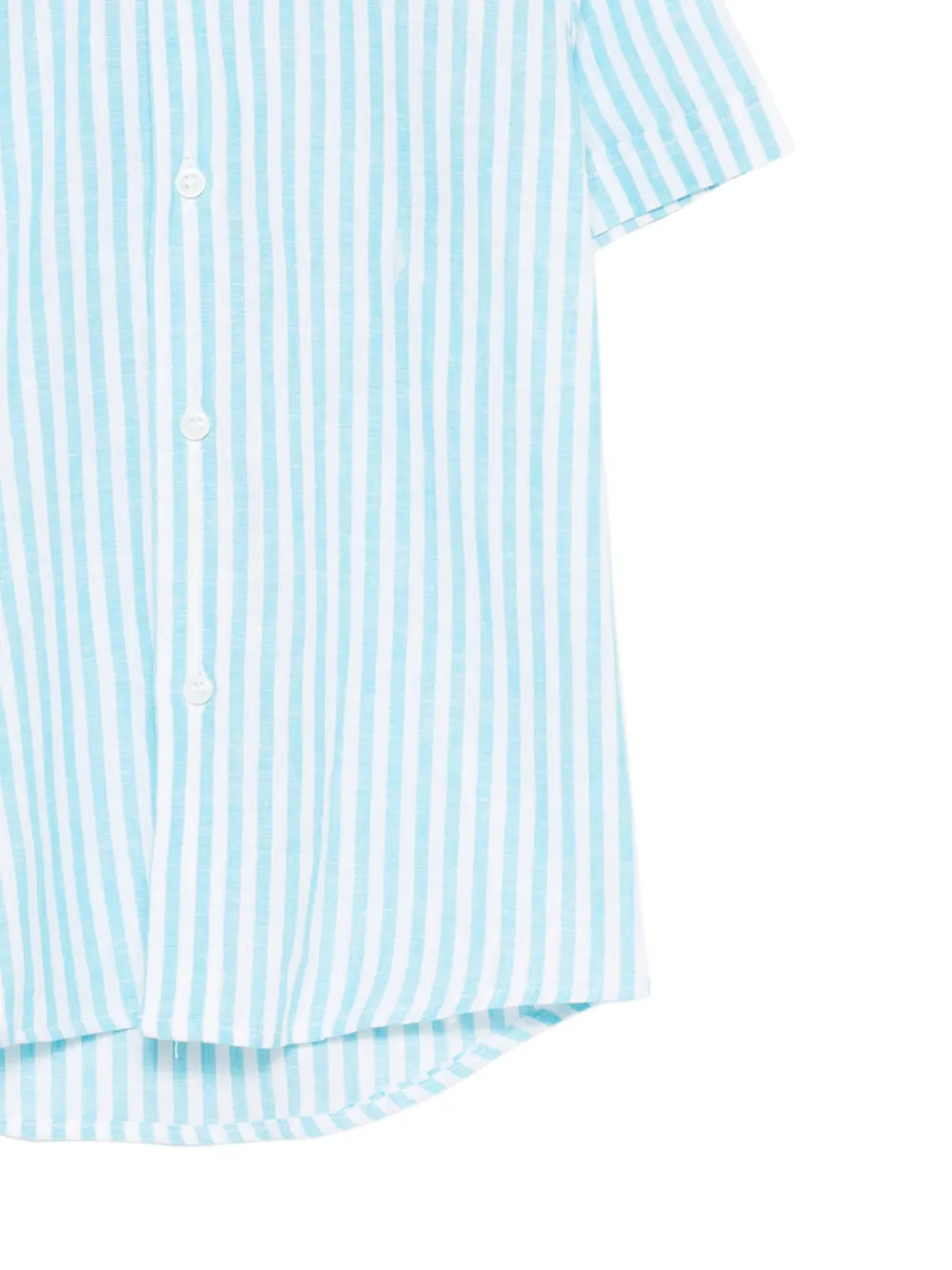 Siola Gestreept shirt met korte mouwen Blauw