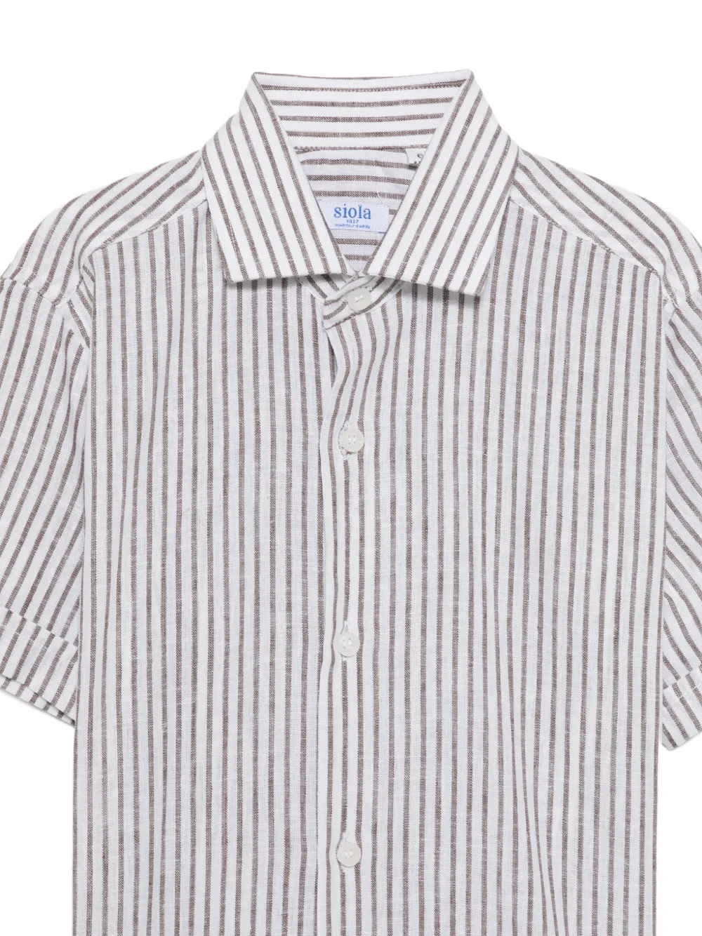  Siola Camisa A Rayas - Blanco 