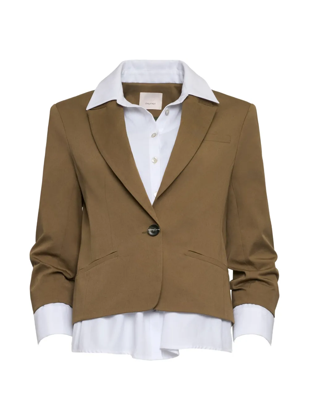 Cinq A Sept Peri button jacket - Marrone