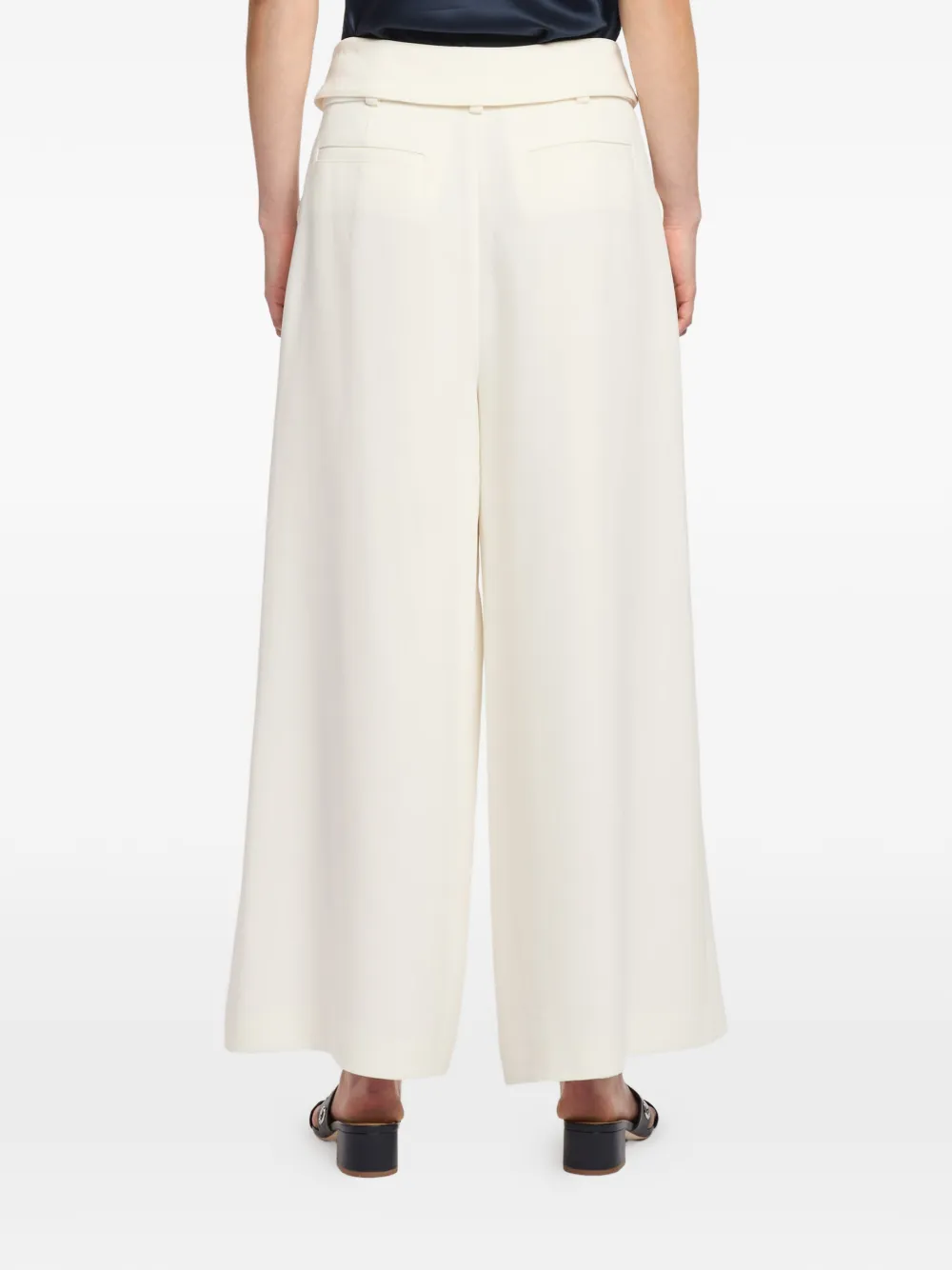 Cinq A Sept Lorena broek met gespriem Beige