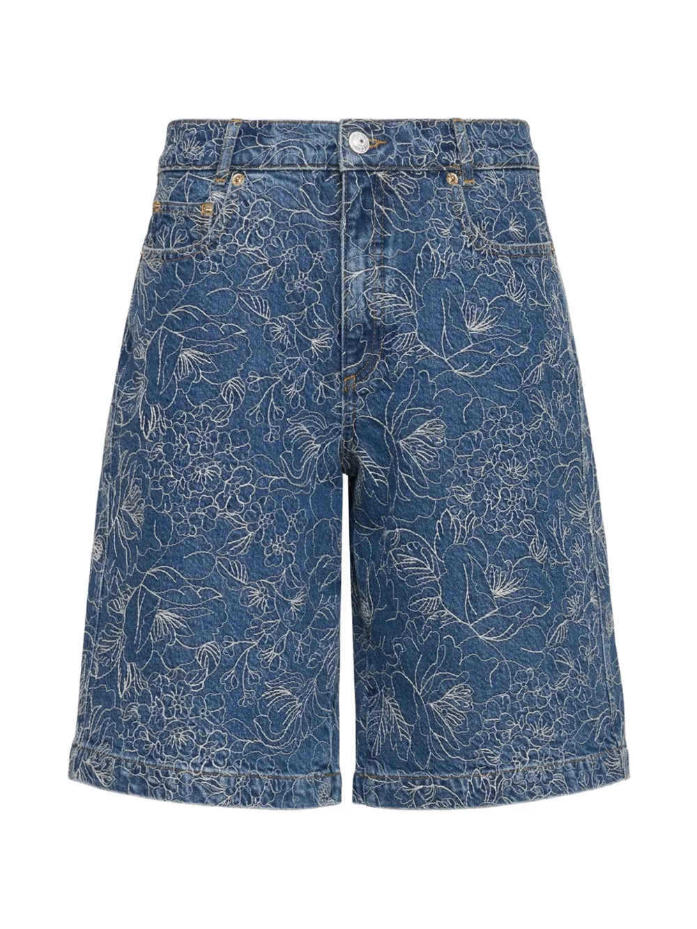 Cinq A Sept Betsy floral shorts - Blu