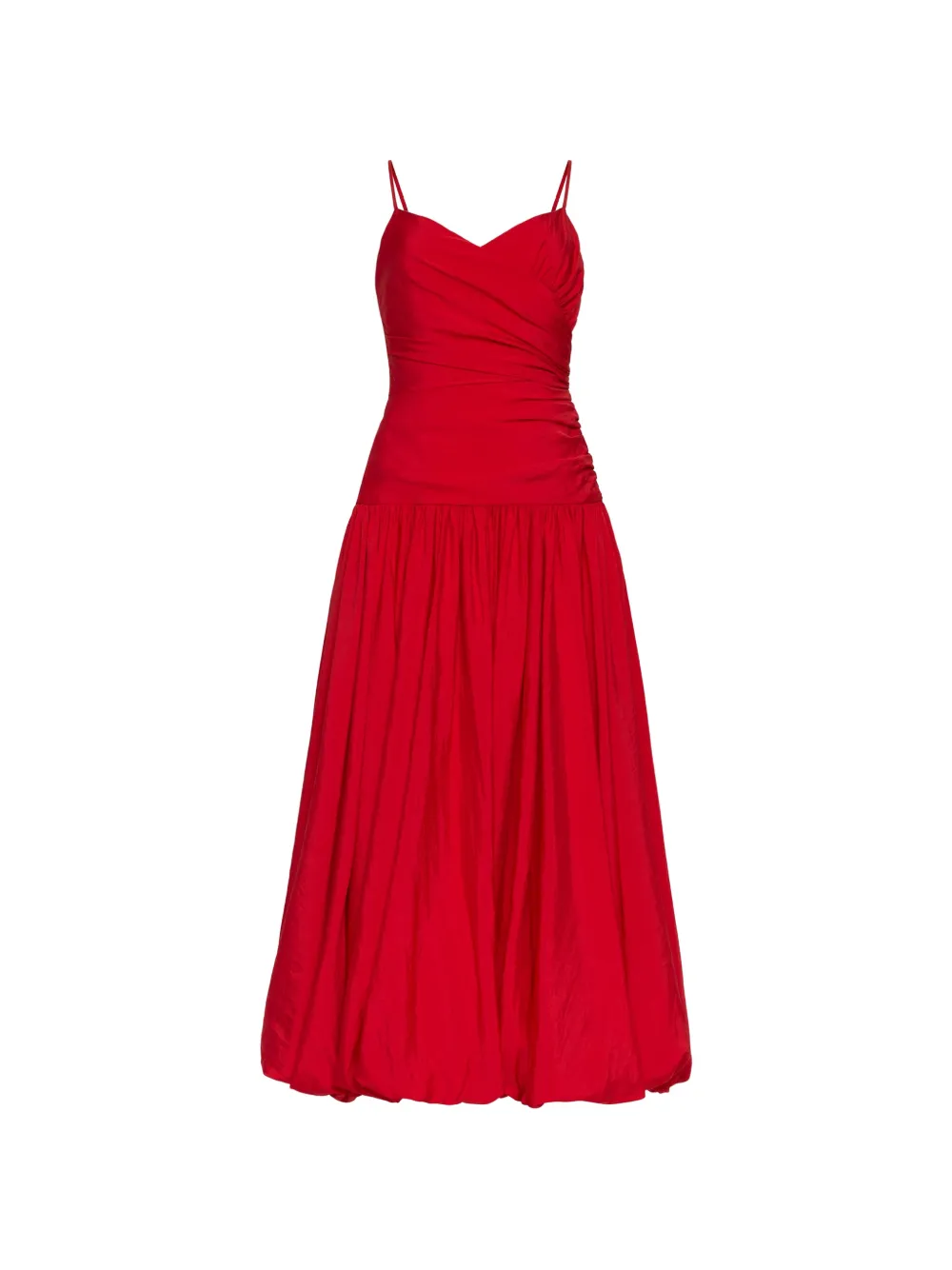 Cinq A Sept draped dress - Rosso