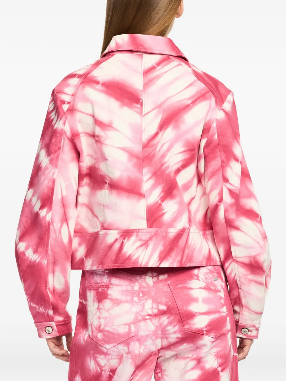 Cinq A Sept Harriet jack met tie-dye Roze