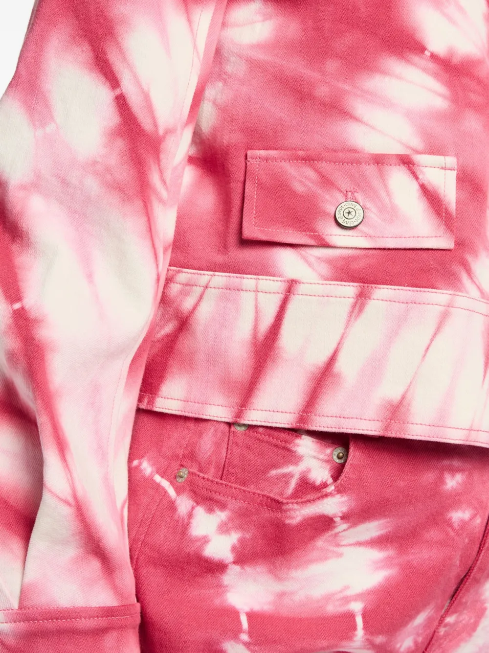 Cinq A Sept Harriet jack met tie-dye Roze