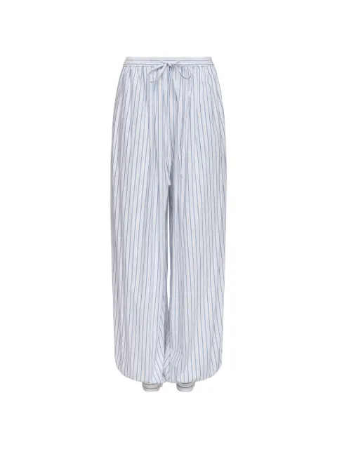 Cinq A Sept pantalones verne a rayas