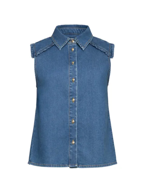 Cinq A Sept top de mezclilla Florance