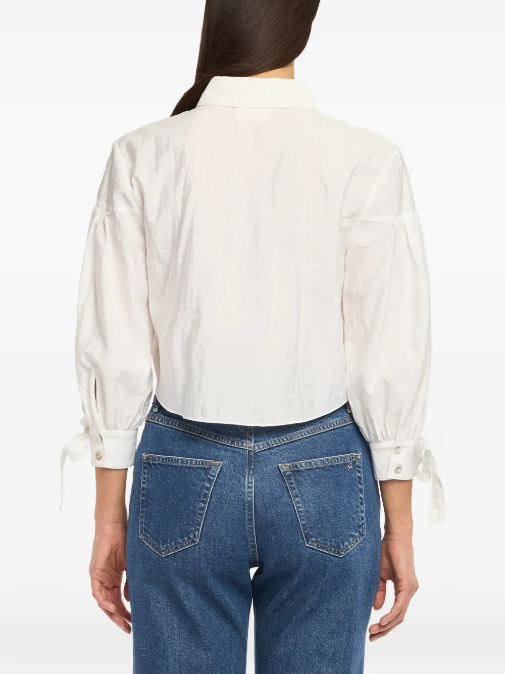 Cinq A Sept Blouse met strik Wit