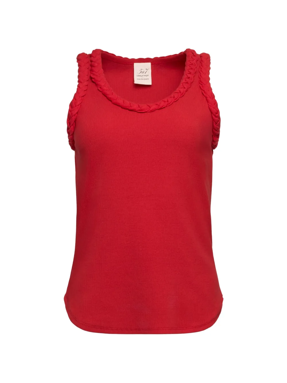 Cinq A Sept braided tank top - Rosso