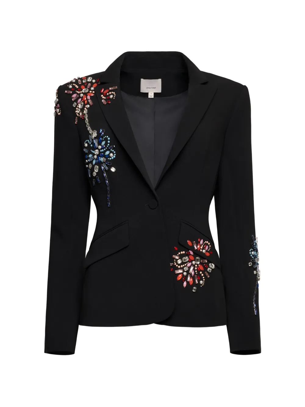 Cinq A Sept embellished kendall jacket - Nero