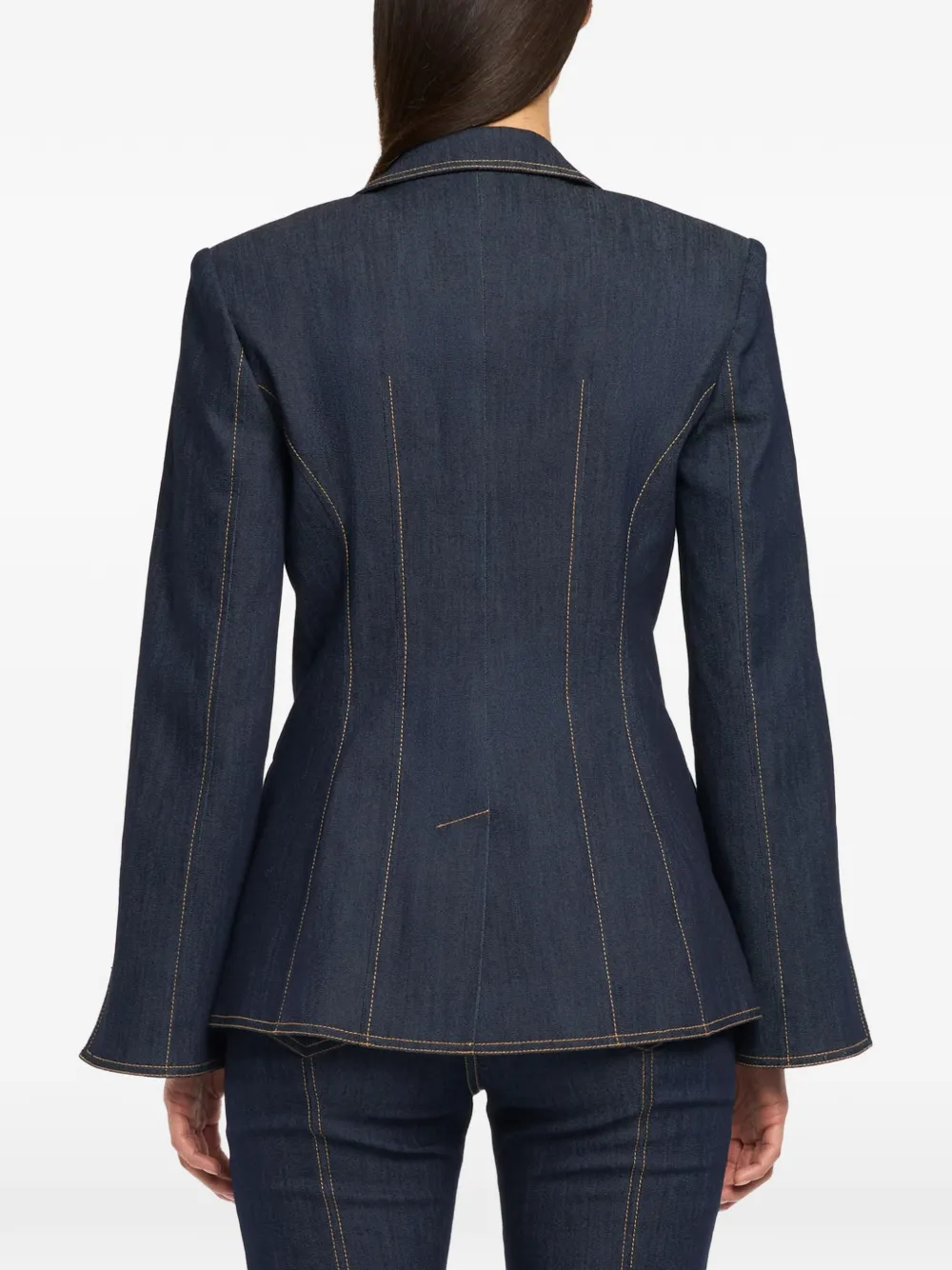 Cinq A Sept Danicka blazer met ketting Blauw