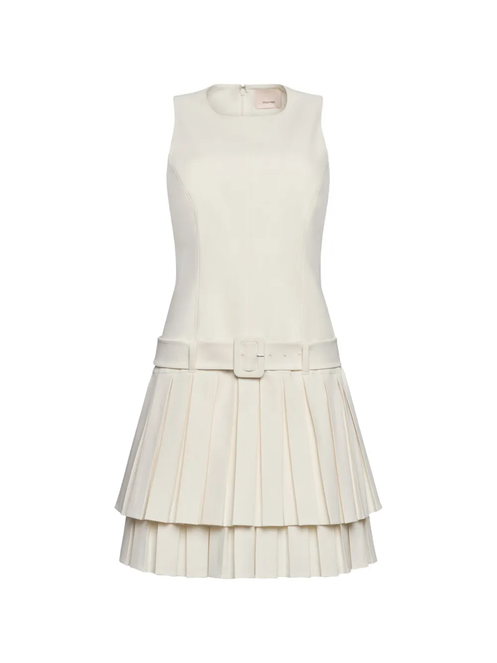 Cinq A Sept Reena pleated mini dress - Toni neutri