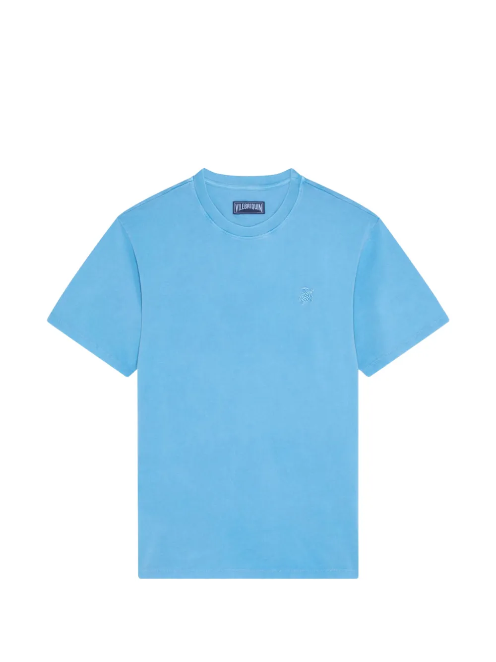 Vilebrequin logo-embroidered T-shirt - Blu