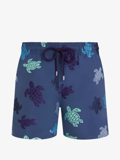 Vilebrequin traje de baño con tortugas estampadas