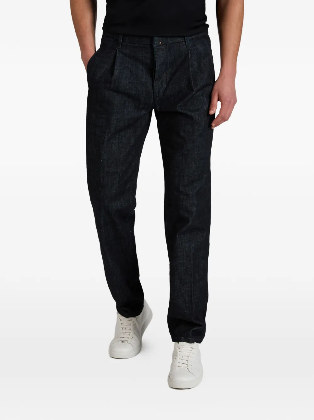 slowear Geplooide jeans Blauw