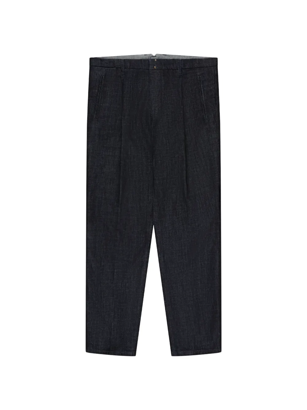 slowear pleated denim trousers - Blu