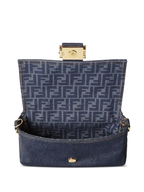 FENDI バゲット リバーシブル ショルダーバッグ | ブルー | FARFETCH JP