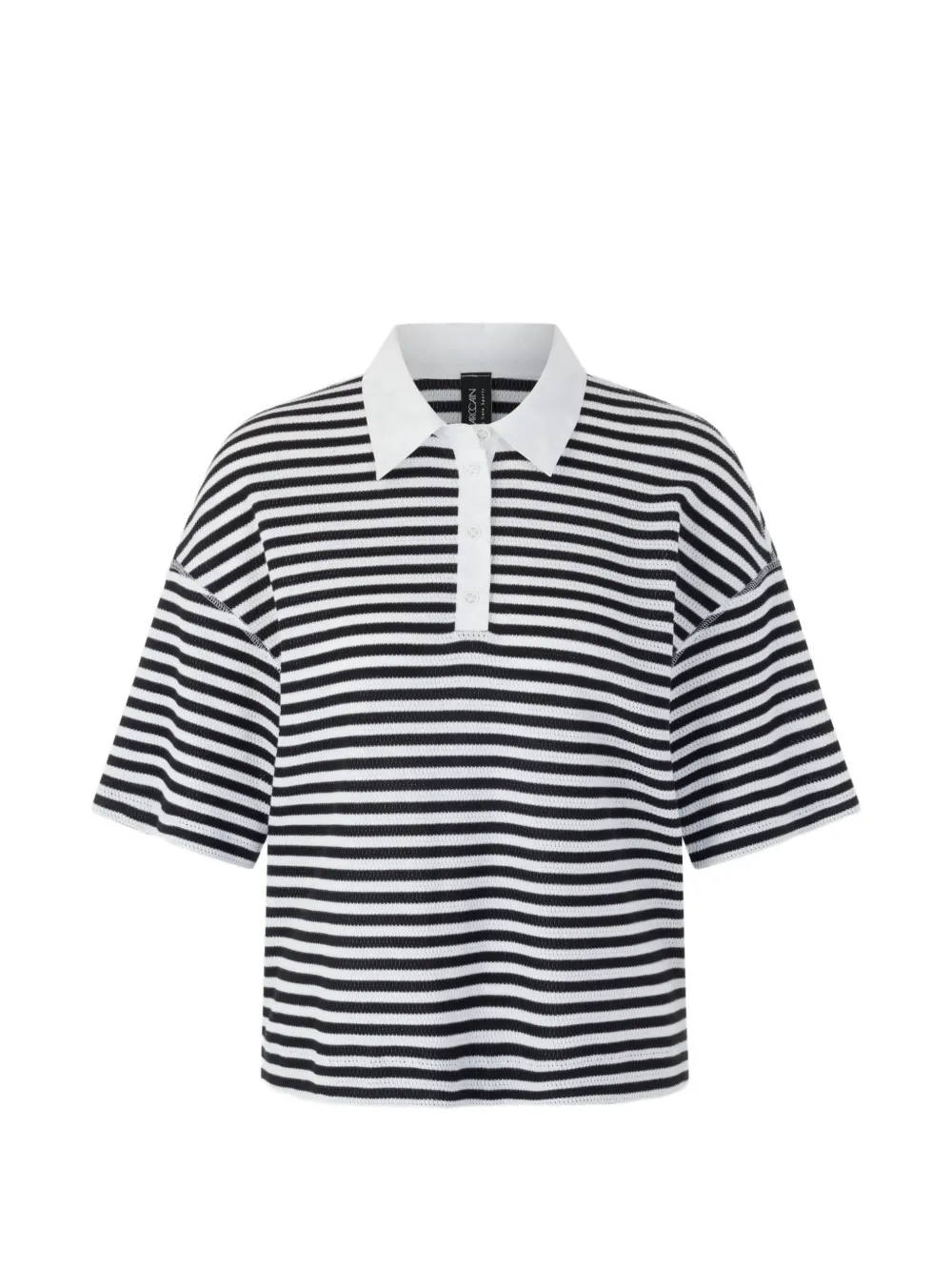MARCCAIN striped polo shirt - Blau