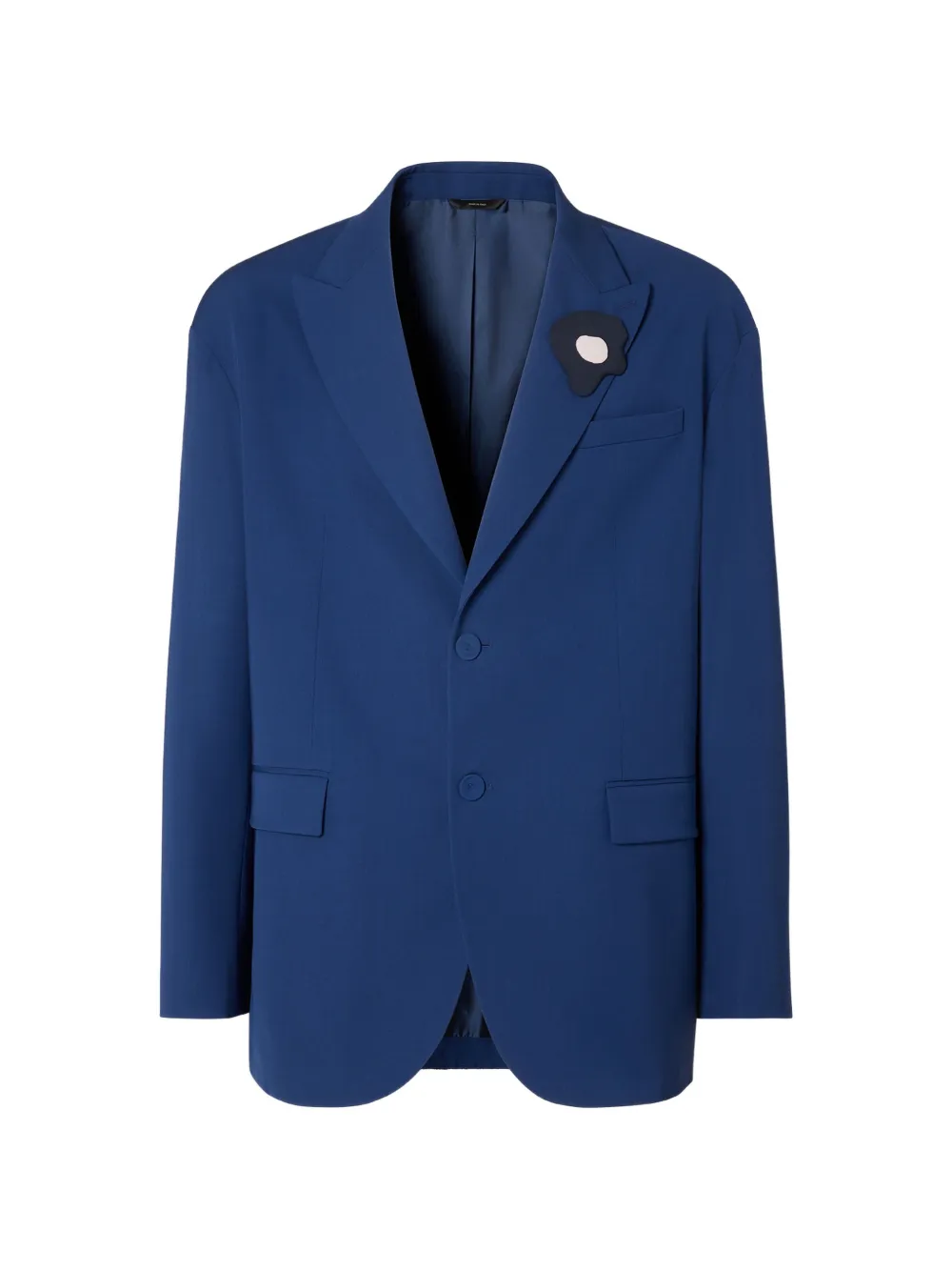 FENDI gabardine blazer - Blu