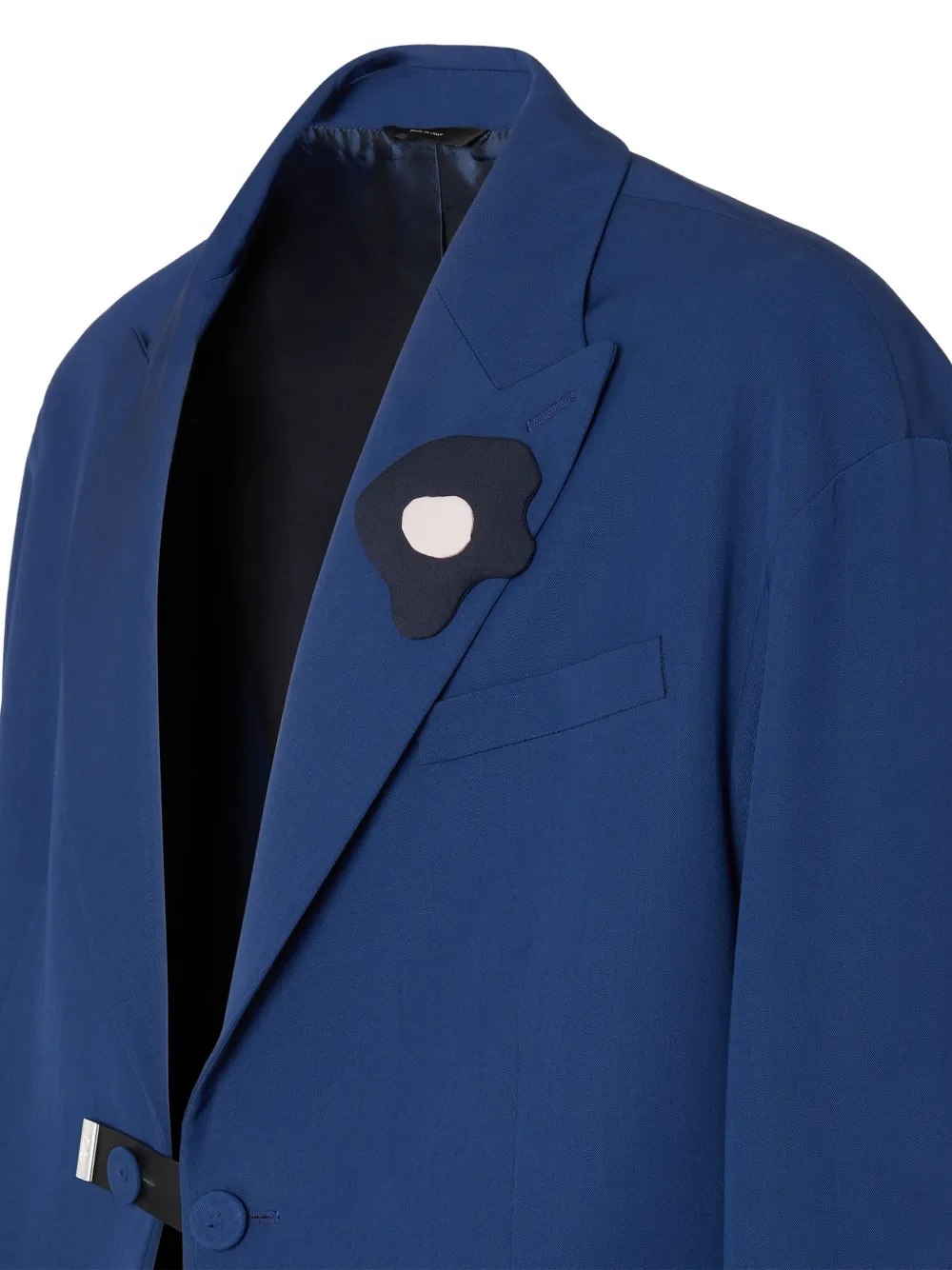  Fendi Blazer En Gabardine - Bleu 